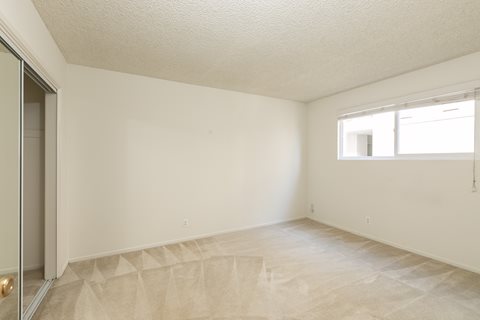 Bedroom with Carpet Floors